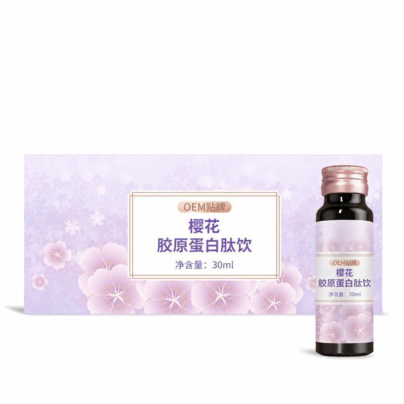 Cherry Blossom Bird's Nest Collagen Tripeptide Drink (Sakura & Rose) — Fermented Oral Liquid - Image 5