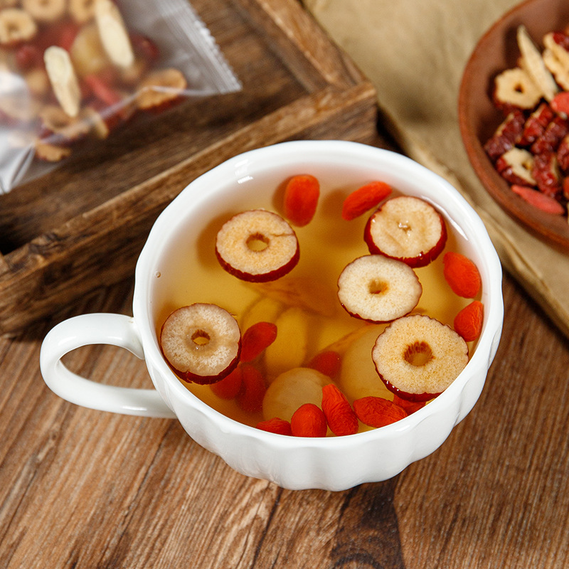 Astragalus Longan Red Date Goji Tea Blend Huang Qi Gui Yuan Hong Zao Gou Qi 100g Cold Brew Wellness Tea - Image 4