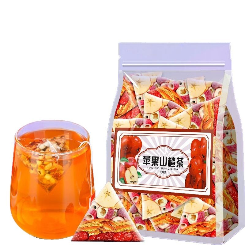 Apple Hawthorn Jujube Tangerine Peel Tea Bags 200g Sugar Free Daily Wellness Brew - Image 5