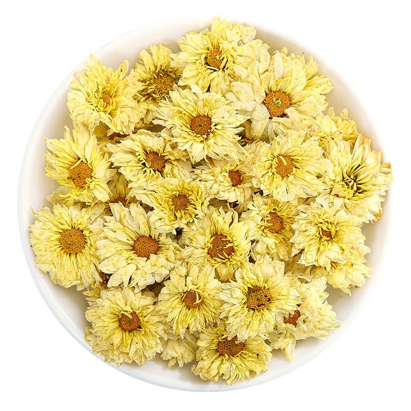 Hang Bai Ju Chrysanthemum Tea Dried Hangzhou White Chrysanthemum Flowers 500g Loose Bulk Bag - Image 5