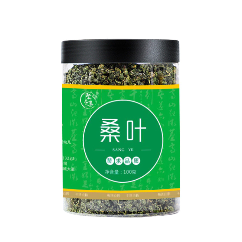 Mulberry Leaf Granules Sang Ye 100g Canister Frost-Harvested Herbal Tea for Daily Brewing - Image 5
