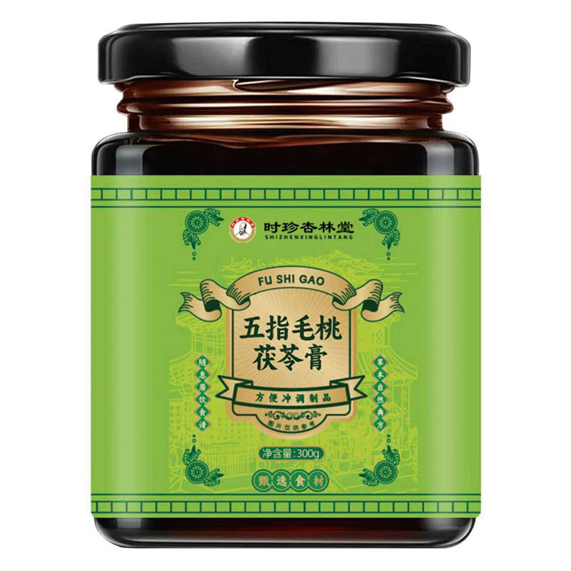 Wuzhimaotao Fuling Gao (Five-Finger Peach & Poria Paste) — Ready-to-Eat Herbal Paste, 300g Jar - Image 5