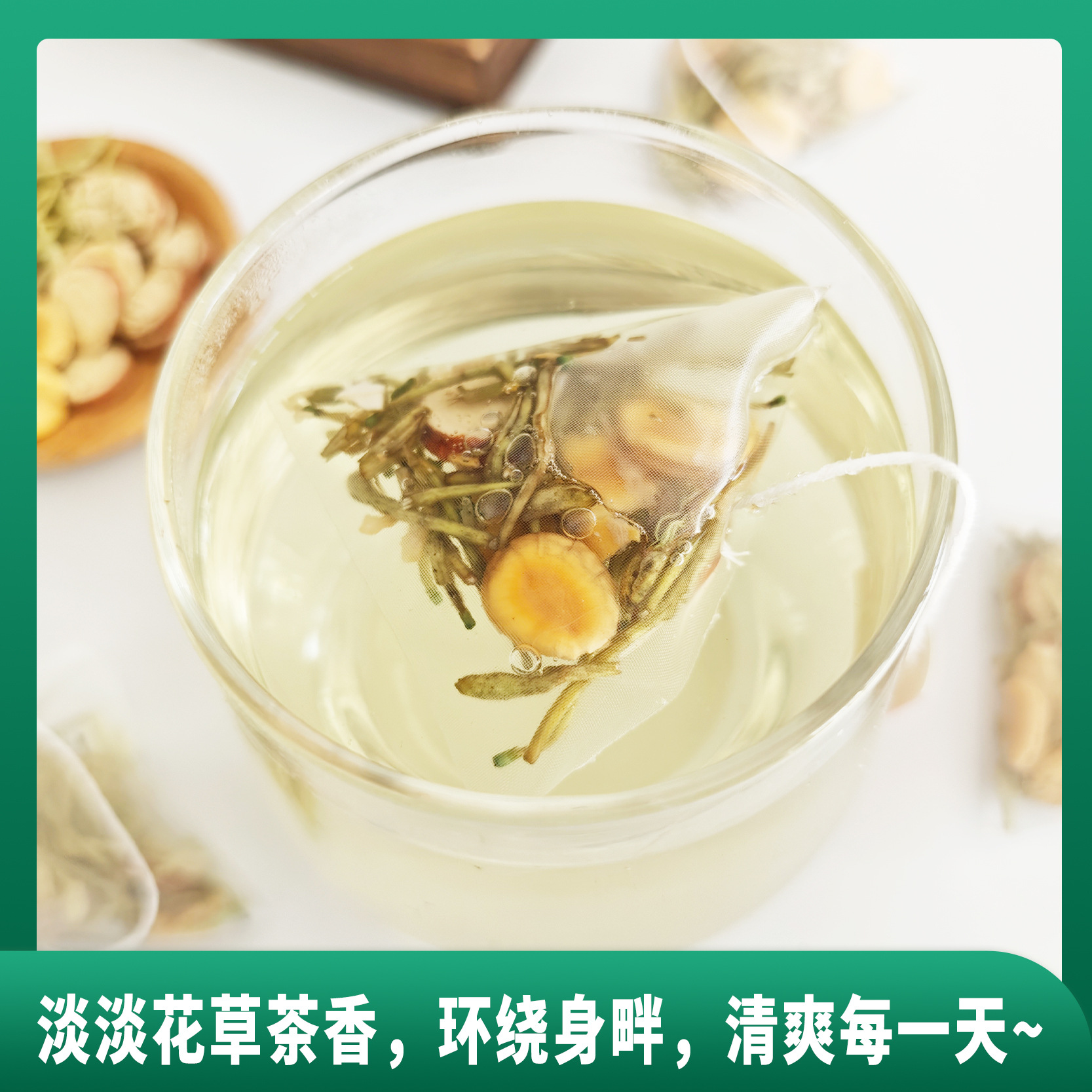 Honeysuckle Luo Han Guo Licorice Tea 20 Teabags 60g Sugar Free Hot Brew Herbal Blend - Image 4