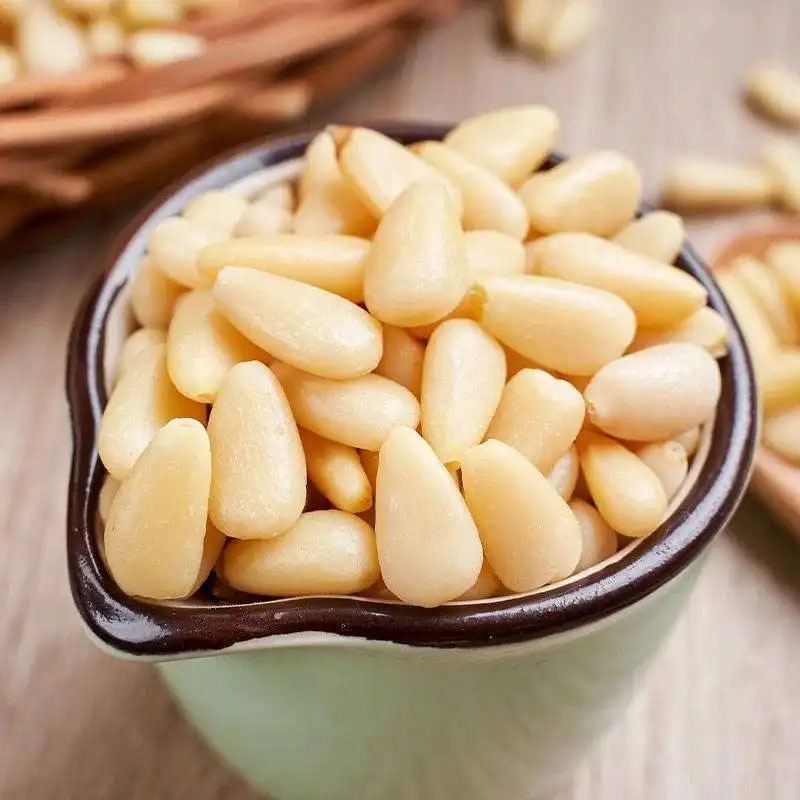 Pine Nut Kernels (Pinus koraiensis) — Raw Shelled Song Zi Ren, 500g Northeast Pine Nuts - Image 3