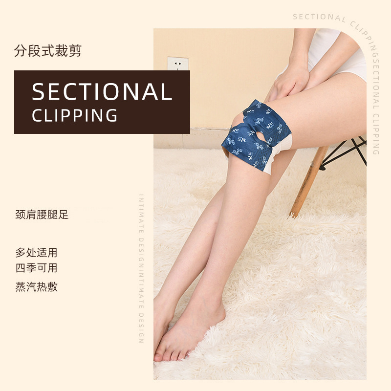 Self Heating Mugwort Warm Patch for Neck Waist Knee and Feet Disposable Herbal Heat Wrap - Image 4