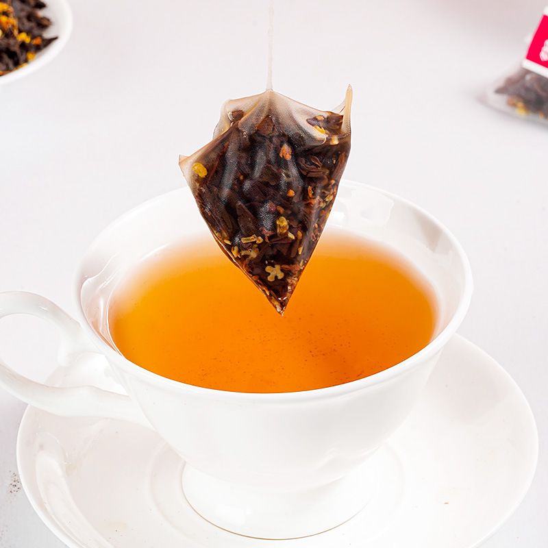 Osmanthus Black Tea Pyramid Bags 150g 50 Cold Brew Herbal Tea Bags - Image 4