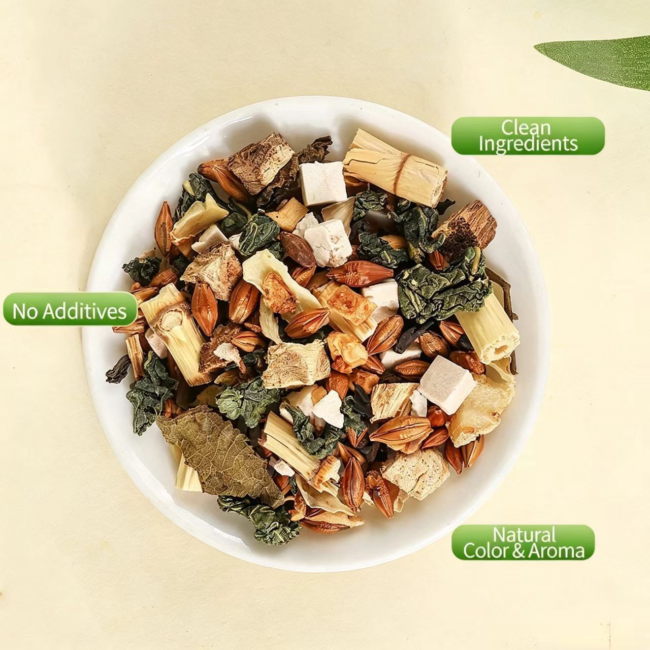 Nine Herb Wellness Tea Blend 5g x 12 Cold Brew Bags Mulberry Leaf Kudzu Lily Traditional Herbal Drink - Image 2