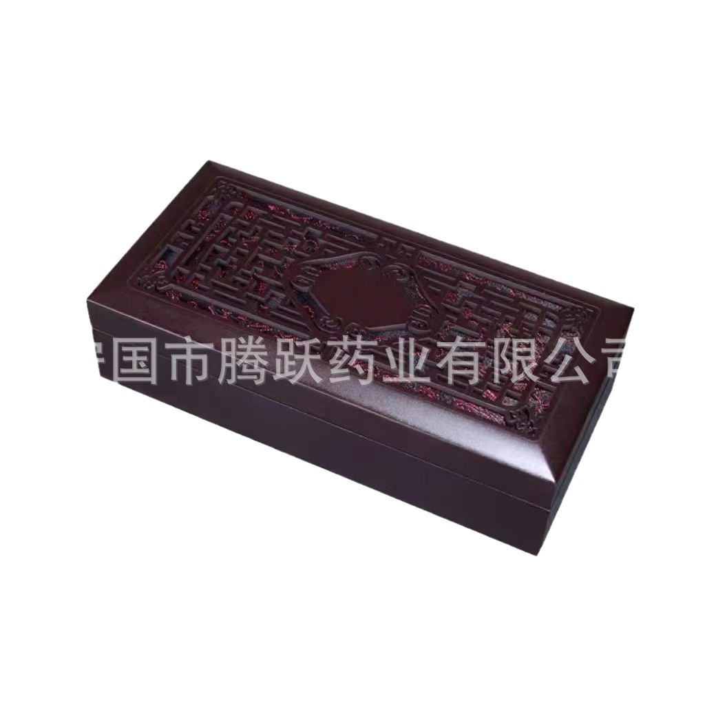Retro Wooden Pill Gift Box 10 Slot Empty Honey Pill Packaging with Engraving and Handle Bag - Image 5