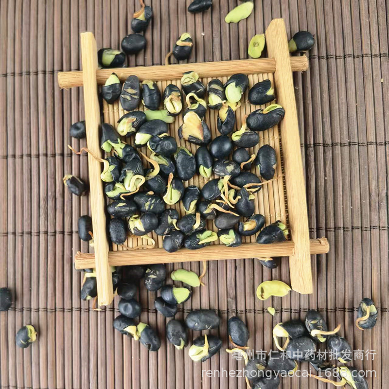 Dried Black Soybean Sprouts Hei Dou Juan Traditional Chinese Herb Bulk New Crop - Image 2