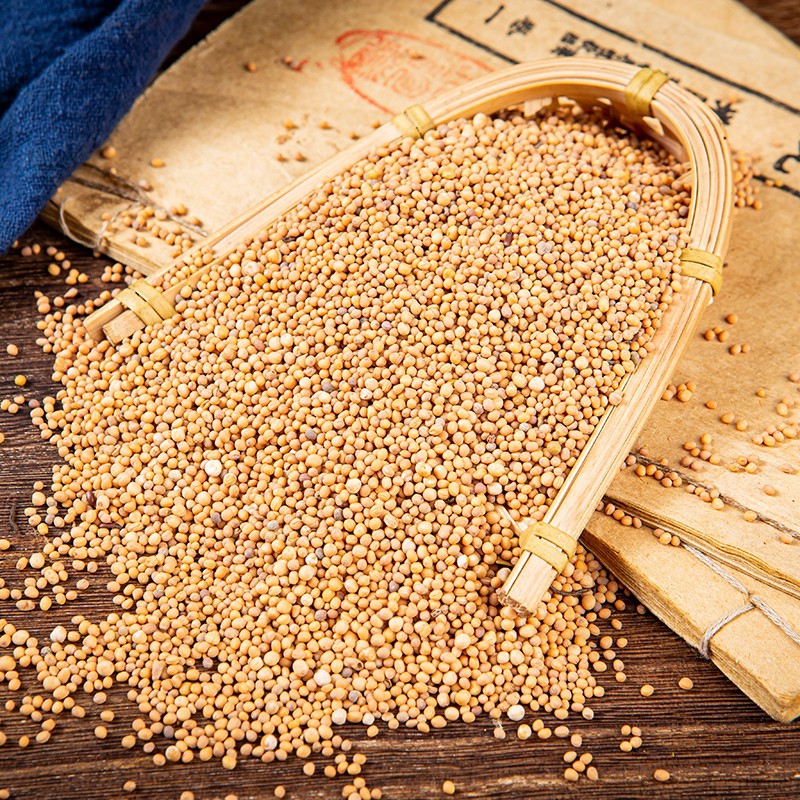White Mustard Seed Bai Jie Zi 500g Dried Sinapis Alba Seeds Raw Herb for Traditional Decoctions - Image 4
