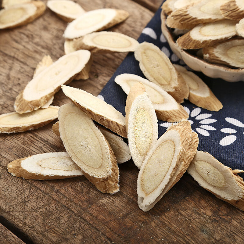 Gansu Astragalus Slices Huang Qi 500g Dried Root for Tea and Soup - Image 4