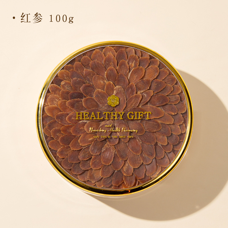 Dendrobium American Ginseng Red Ginseng Gift Box Herbal Slices for Elders and Holiday Gifting - Image 4