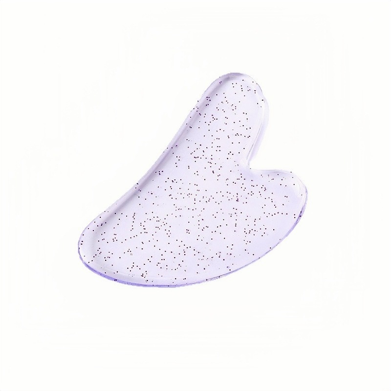 Heart Shaped Gua Sha Facial Massage Tool Resin Scraping Board for Face and Body Care - Image 5