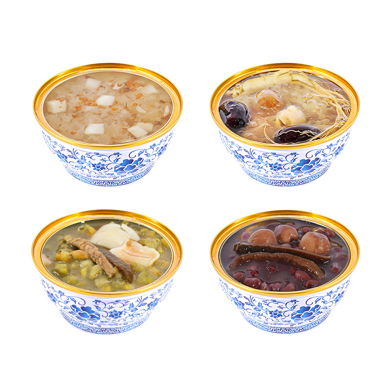 Ready to Eat Osmanthus Water Chestnut Dessert Hong Kong Style Instant Herbal Sweet Soup with Ginseng - Image 5