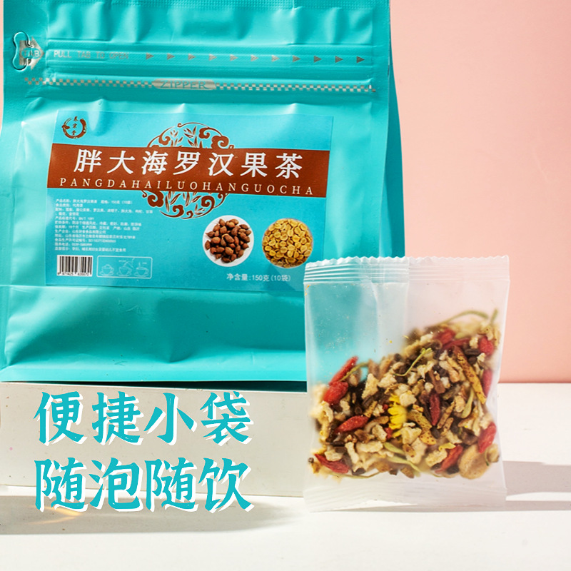 Pang Da Hai Luo Han Guo Herbal Tea Blend 150g Dried Flower Tea with Snow Pear Dandelion Root Cassia Seed Goji Berry Licorice Chrysanthemum Honeysuckle - Image 3