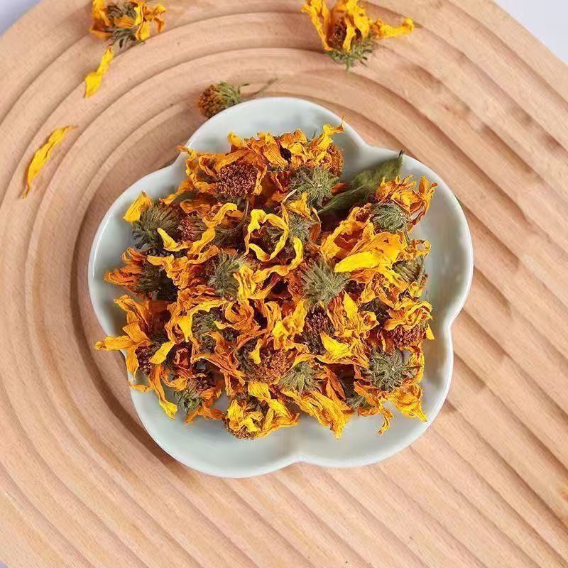 Yi Dao Guo Flower Dried Herbal Tea 30g Jar Sun Dried Flower Tea for Daily Brewing - Image 2