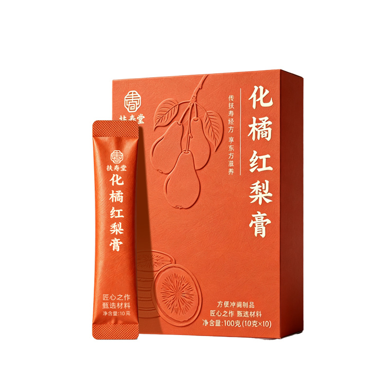 Hua Ju Hong Pear Paste (Citrus grandis 'Tomentosa' & Pear) — Ready-to-Eat Herbal Paste, 100g - Image 5