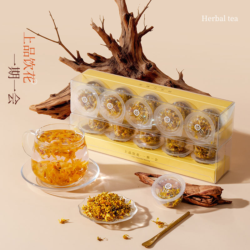 Tie Pi Shi Hu Flower Mini Jar Tea 10 Jars Dendrobium Officinale Blossom Herbal Tea Portable Tea Bags - Image 3