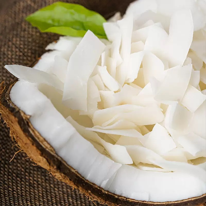Coconut Crisps Ye Zi Pian 200g Canister Dried Coconut Snack Hainan Style Ready to Eat - Image 3