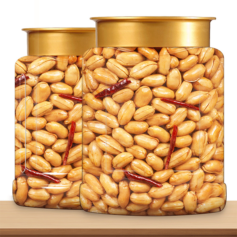 Spicy Fried Peanuts Jiu You Hua Sheng Five Spice Mala Flavor Sealed Jar Snack for Drinks and Parties - Image 5