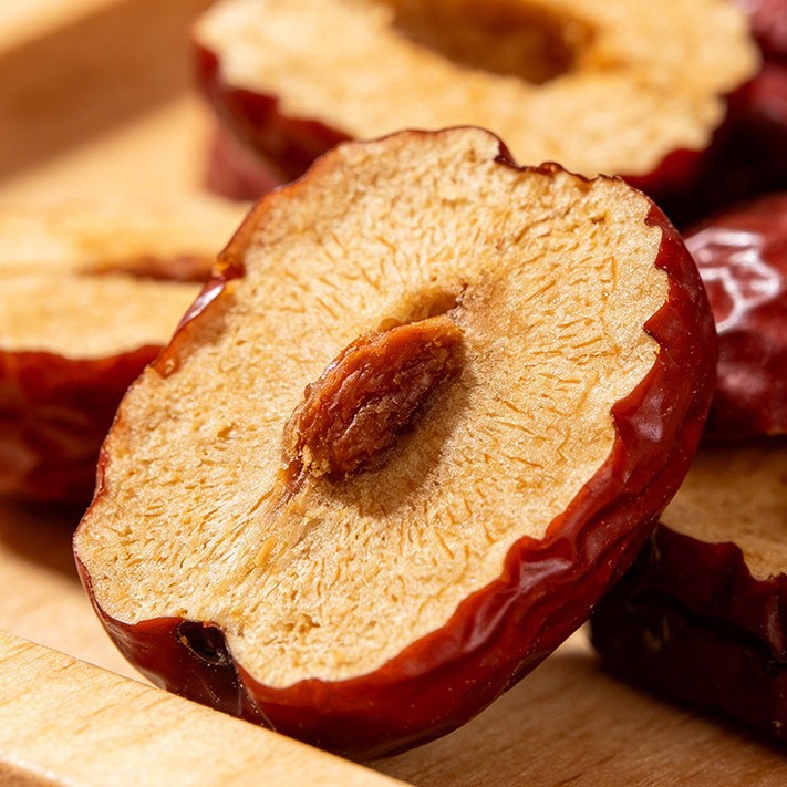 Dried Jujube Dates Sweet Soft Ready to Eat Red Dates 500g Bag - Image 3