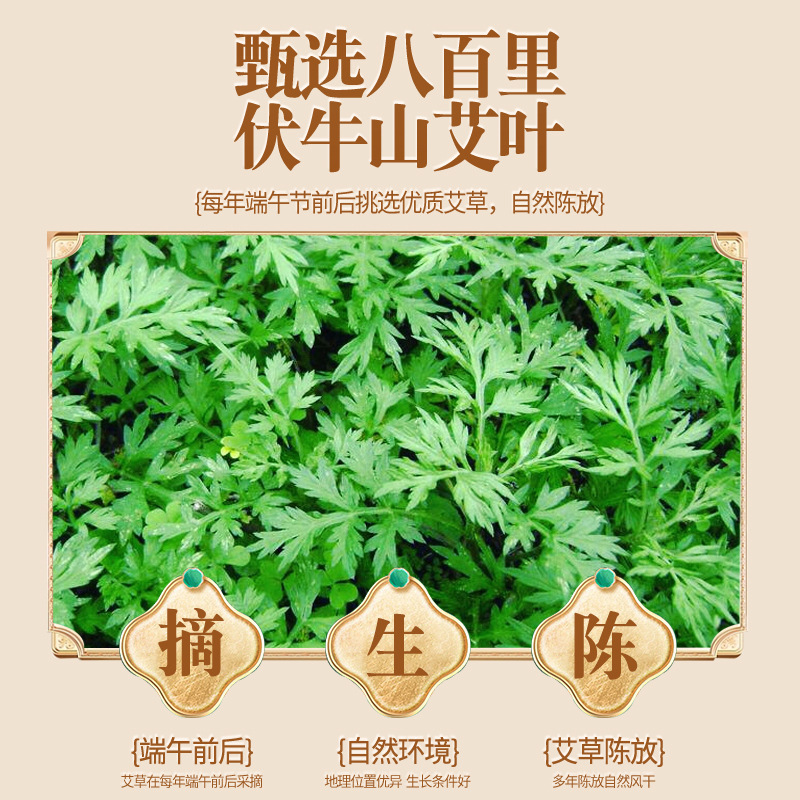 Moxa Wool Ai Rong 10:1 Ratio 100g Loose Mugwort Floss for Moxibustion and Warming Therapy - Image 2