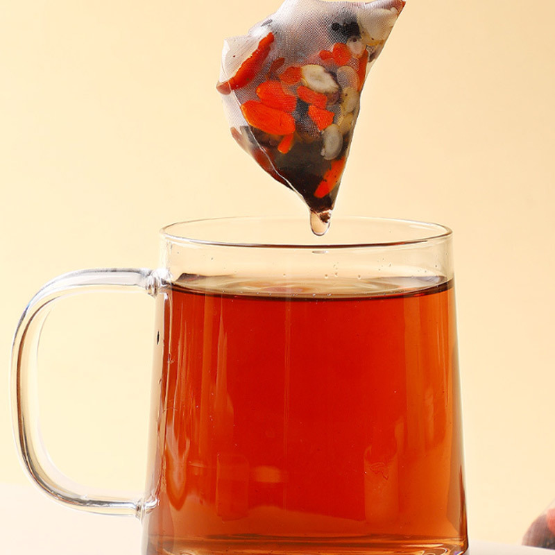 Ginseng Mulberry Goji Longan Tea Bags 8g x 30 Cold Brew Herbal Blend - Image 3
