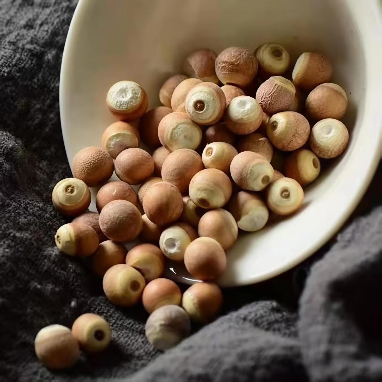 Qian Shi (Euryale ferox) Dried Gorgon Nut — Zhaoqing Origin Food Herb for Soup & Congee - Image 3