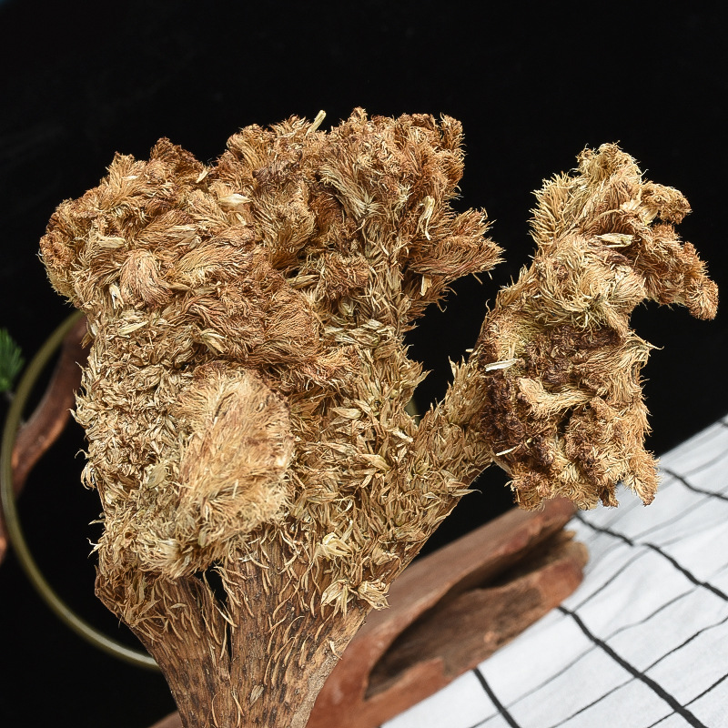 Bai Ji Guan Hua (Celosia argentea) — Dried White Cockscomb Flower, Food Herb for Tea & Soup - Image 4