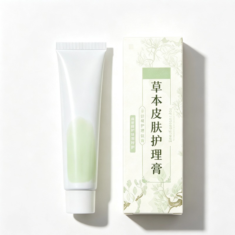 Herbal Skin Care Cream Mugwort Topical Ointment for Elbow Care External Use - Image 5