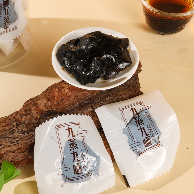 Nine-Steamed Nine-Sun-Dried Huang Jing Polygonatum Tea Grade Slices 250g Ready to Brew Wellness Tea - Image 2