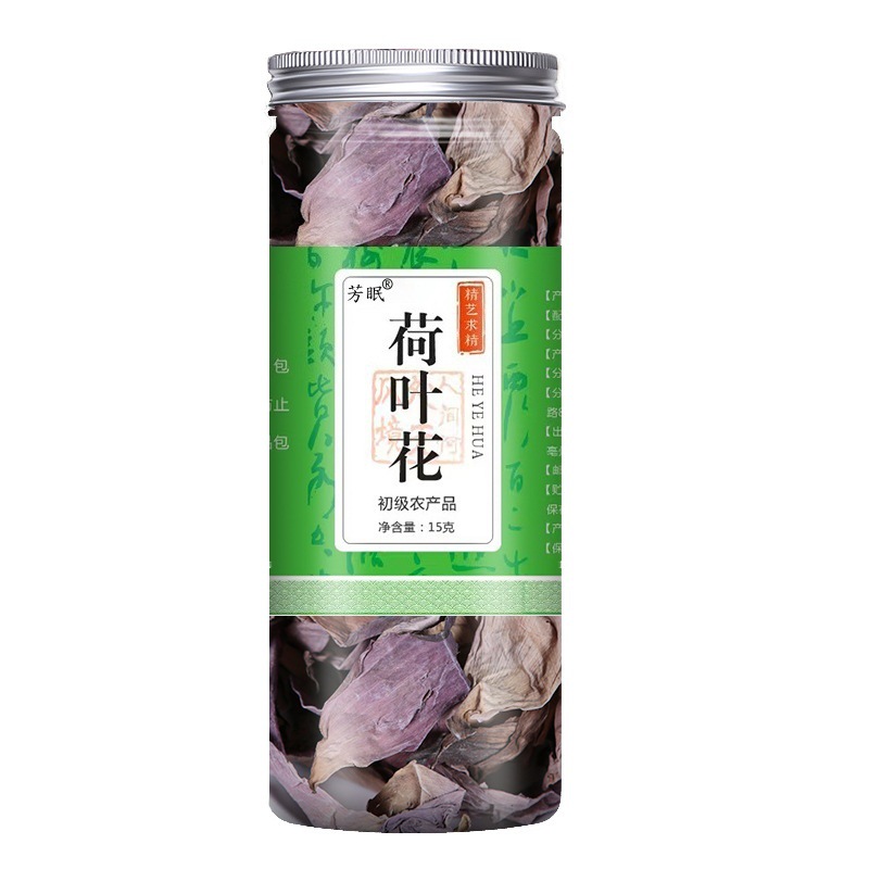 Lotus Leaf Flower Dried Herbal Tea He Ye Hua 15g Bottle Natural Sun Dried for Daily Infusion - Image 5