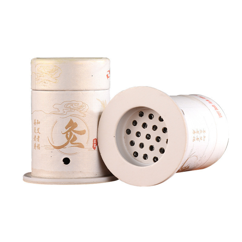 Moxibustion Tube Hanging Moxa Burner with Heat Shield and Straps for Home Body Use - Image 5