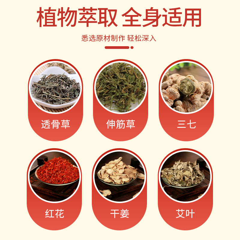 Tougu Gao Herbal Massage Balm with Nanyang Mugwort for Neck Shoulder Waist and Legs 50g - Image 3