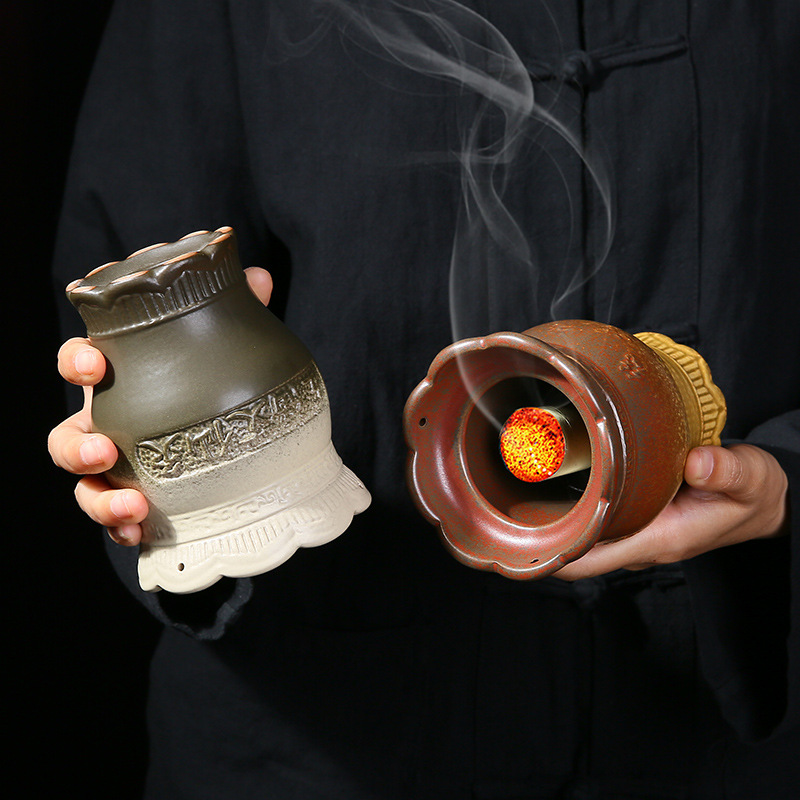 Ceramic Fire Dragon Cupping Jar Moxibustion Warmer for Home Spa Massage Therapy 700g - Image 2
