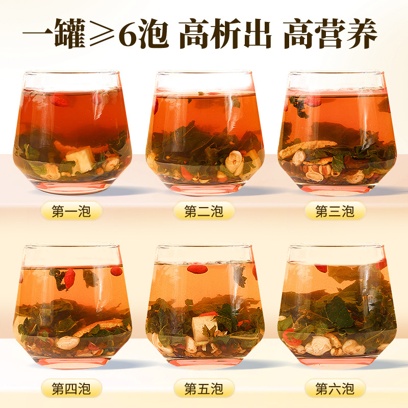 Wuzhi Maotao Fuling Herbal Tea 375g 15 Cans Sugar Free Dried Botanical Blend for Daily Summer Wellness Brewing - Image 4