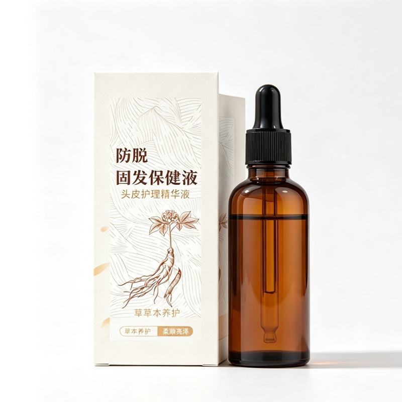 Anti Hair Loss Hair Strengthening Scalp Serum Nourishing Essence for Men and Women Wholesale - Image 5
