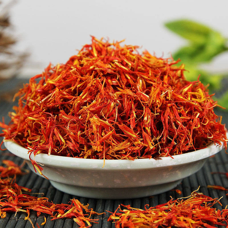 Premium Safflower Hong Hua 500g Dried Flower Buds for Tea Wine Infusion and Foot Soak - Image 2