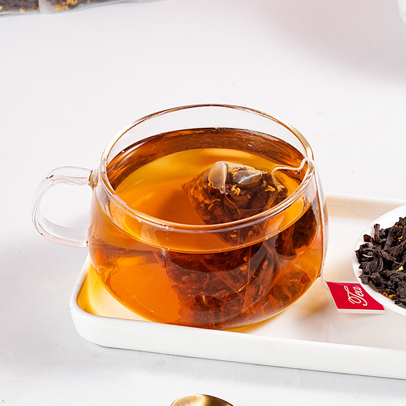 Osmanthus Black Tea Pyramid Bags 150g 50 Cold Brew Herbal Tea Bags - Image 3