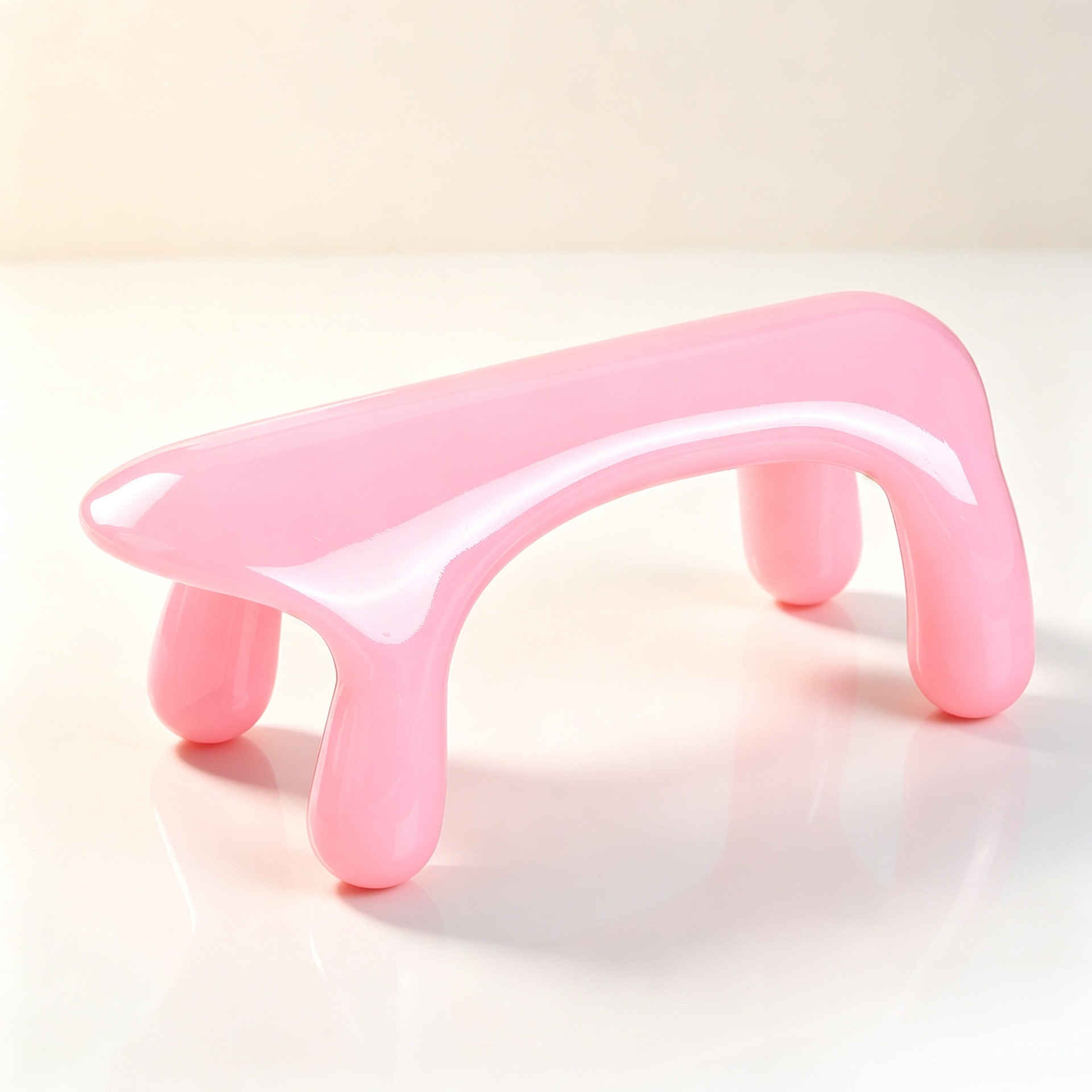 Resin Gua Sha Massage Tool Acupoint Chart Body Scraping Tool for Neck Shoulder Back Full Body Massage - Image 2