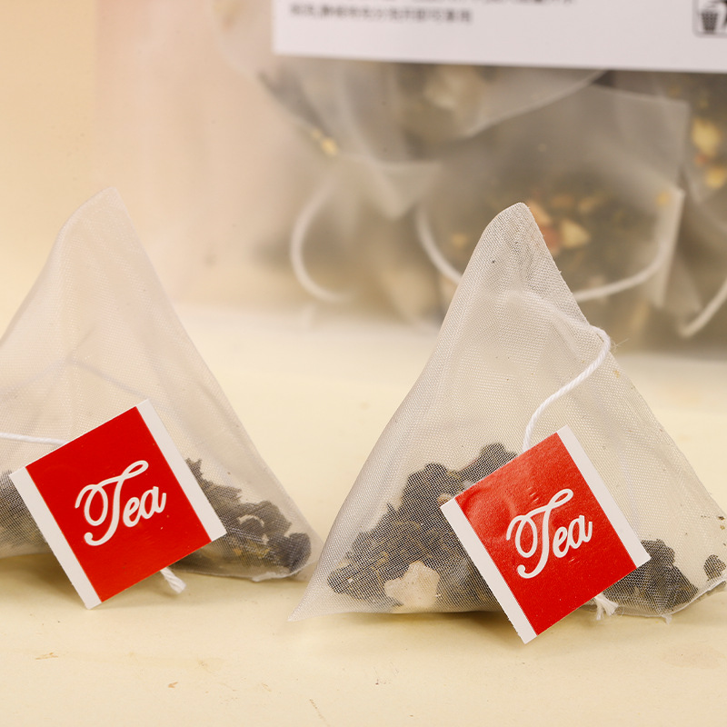 Peach Oolong Tea Bags Mi Tao Wu Long 50 Count Pyramid Bags Hot or Cold Brew Fruity Herbal Tea - Image 2