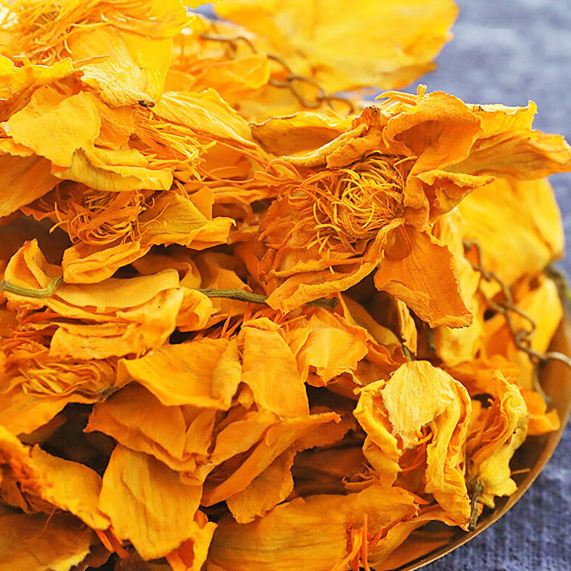 Jin Lian Hua (Trollius chinensis) — Dried Golden Lotus Flower for Herbal Tea - Image 2