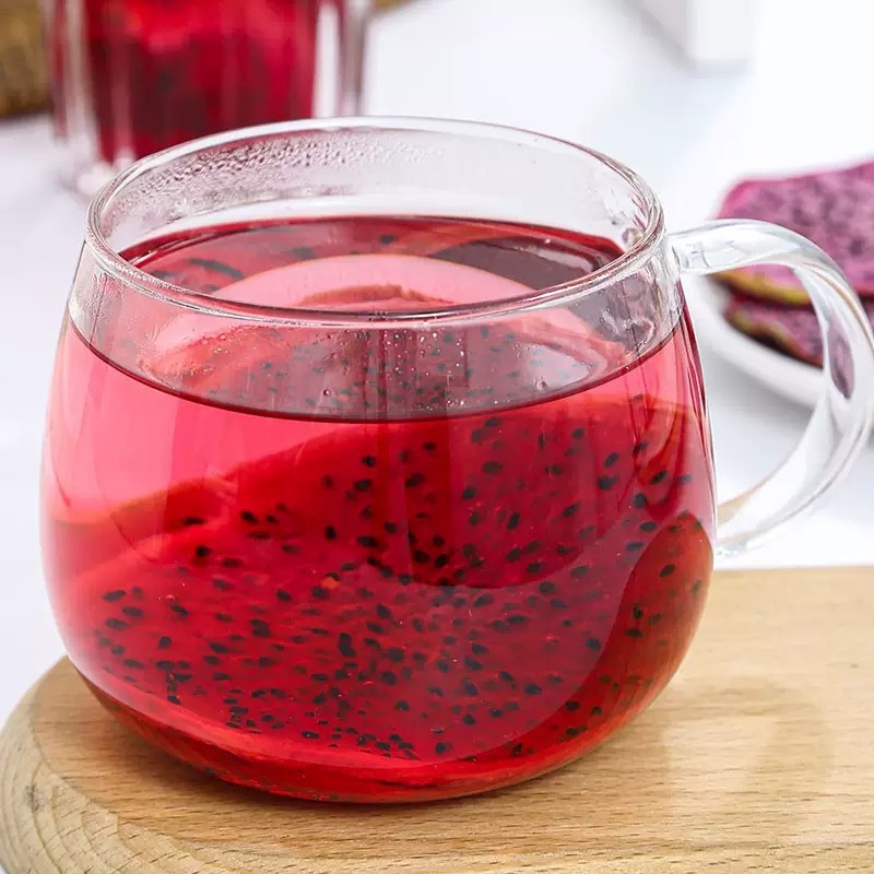 Freeze-Dried Dragon Fruit Slices 500g Huo Long Guo Dried Fruit Tea Unsweetened Snack and Infusion - Image 4