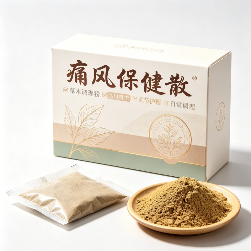 Tong Feng San Cold Compress Powder Traditional Chinese Herbal Foot Powder for External Foot Care - Image 5