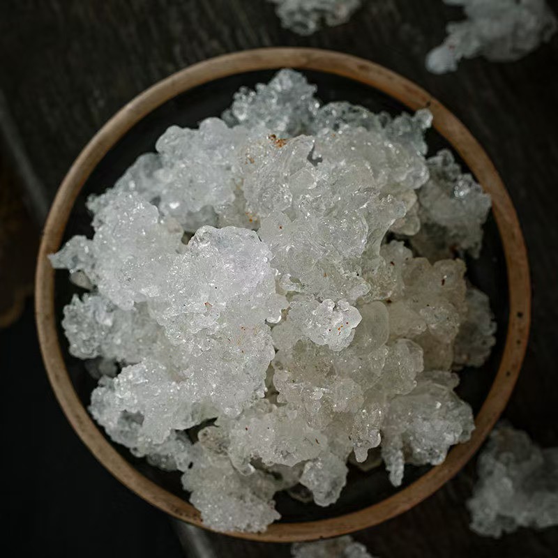 Yunnan Snow Swallow Gum (Sterculia lychnophora Resin) with Peach Gum & Gleditsia Rice — 500g Dried Food-Herb Combo - Image 4