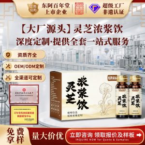 Reishi Concentrated Herbal Drink (Ganoderma lucidum) — Ancient-Style Decoction with Dangshen, Tianma, Red Ginseng, Chenpi & Huangqi