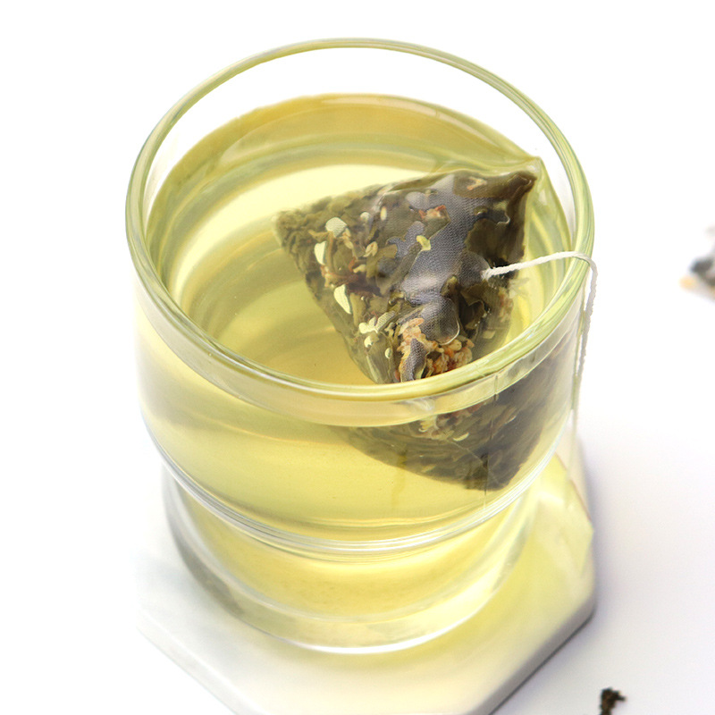 Osmanthus Oolong Tea Bags Gui Hua Wu Long 30 Pyramid Tea Bags 90g Fragrant Floral Brew - Image 2