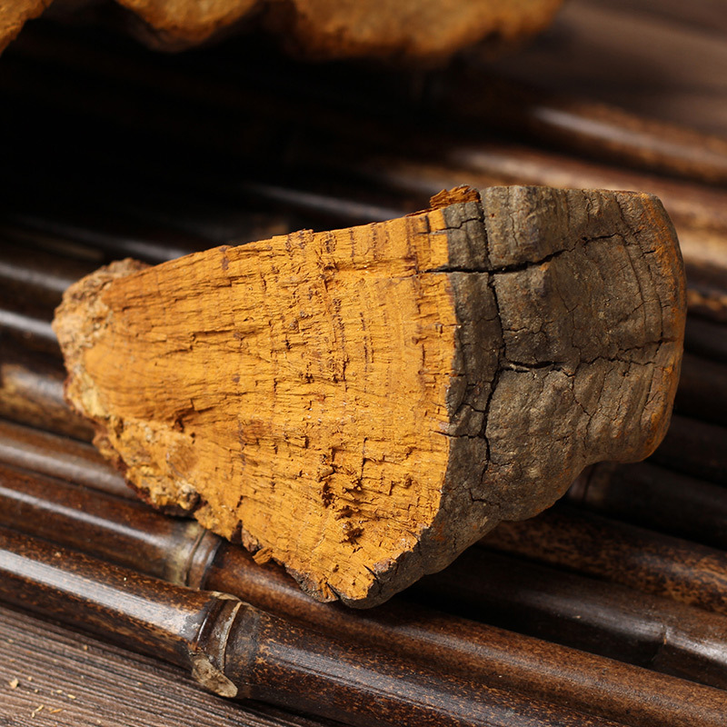 Wild Changbai Mountain Sang Huang Mushroom Slices Traditional Chinese Herbal Decoction Ingredient - Image 2