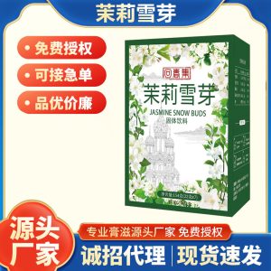Jasmine Snow Bud Instant Tea (Mo Li Xue Ya) — 21g Herbal Drink Mix Powder