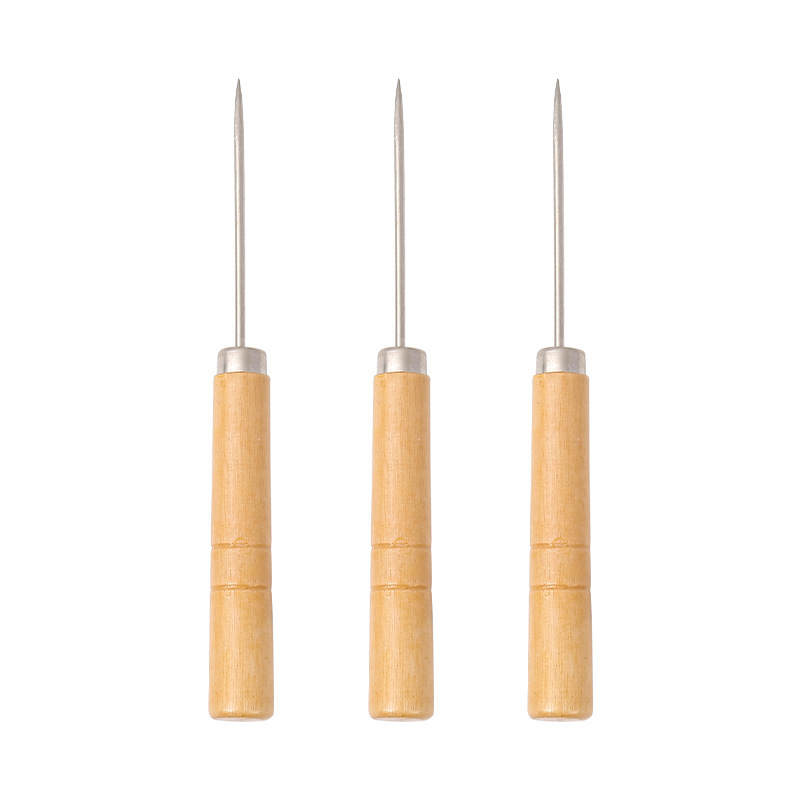 Wooden Moxa Stick Holder Extension Cone Handheld Moxibustion Tool with Ash Scraper for Warming Therapy - Image 4